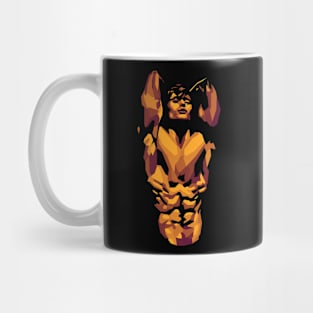 Gym Muscle Pop Art Mug